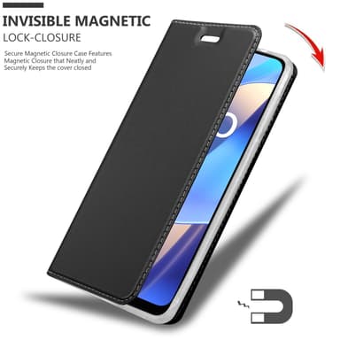Oppo A16s / A54s Fodral Skal Case (Svart)