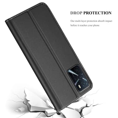 Oppo A16s / A54s Fodral Skal Case (Svart)