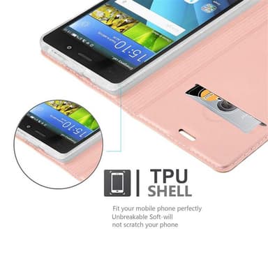Huawei P8 LITE 2015 Fodral Skal Case (Rosa)