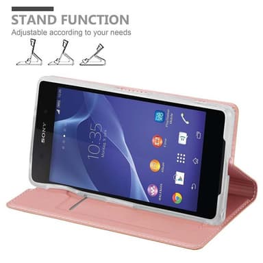Sony Xperia Z2 Fodral Skal Case (Rosa)