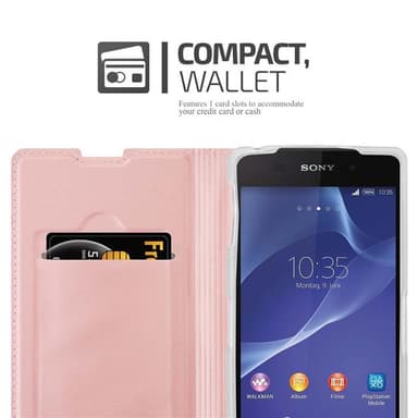Sony Xperia Z2 Fodral Skal Case (Rosa)