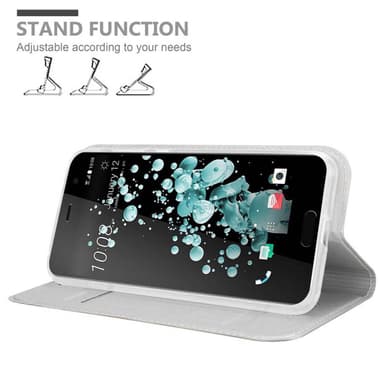 HTC U PLAY Fodral Skal Case (Silver)