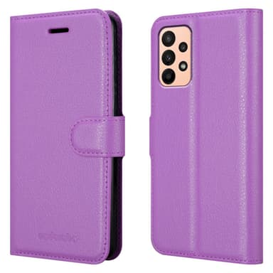 Samsung Galaxy A23 4G Plånboksfodral Skal (Lila)