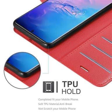 Samsung Galaxy S20 ULTRA Plånboksfodral Skal (Röd)
