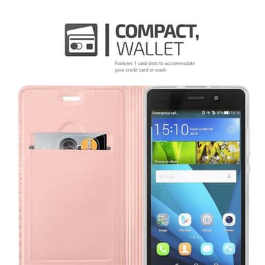 Huawei P8 LITE 2015 Fodral Skal Case (Rosa)