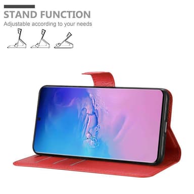 Samsung Galaxy S20 ULTRA Plånboksfodral Skal (Röd)