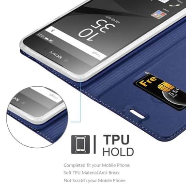 Sony Xperia Z5 PREMIUM Fodral Skal Case (Blå)