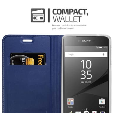 Sony Xperia Z5 PREMIUM Fodral Skal Case (Blå)