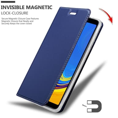 Samsung Galaxy A7 2018 Fodral Skal Case (Blå)