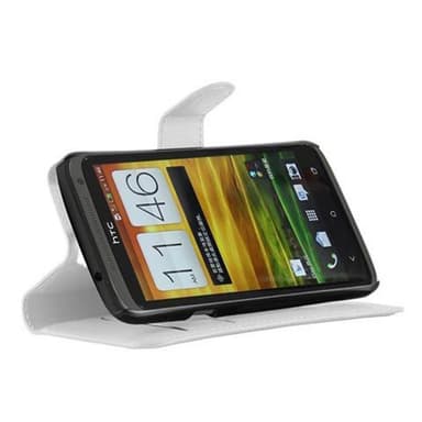 HTC ONE X / X+ Plånboksfodral Skal (Vit)