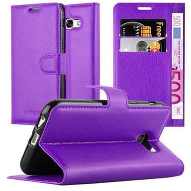 Samsung Galaxy A3 2017 Plånboksfodral Skal (Lila)