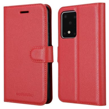 Samsung Galaxy S20 ULTRA Plånboksfodral Skal (Röd)
