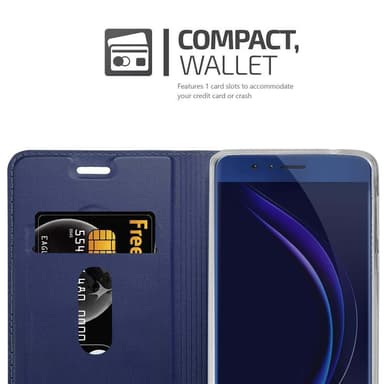 Honor 8 / 8 PREMIUM Fodral Skal Case (Blå)