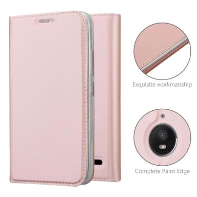 Motorola MOTO E4 Fodral Skal Case (Rosa)