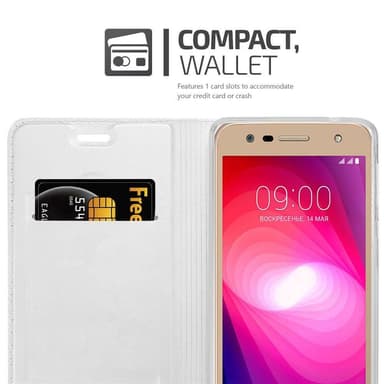 LG X POWER 2 Fodral Skal Case (Silver)