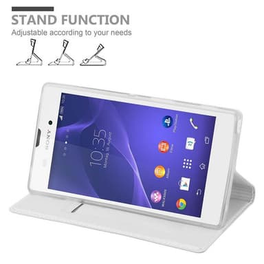Sony Xperia T3 Fodral Skal Case (Silver)