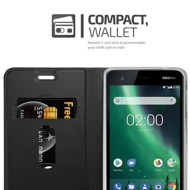 Nokia 2 2017 Fodral Skal Case (Svart)