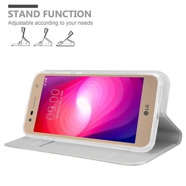 LG X POWER 2 Fodral Skal Case (Silver)