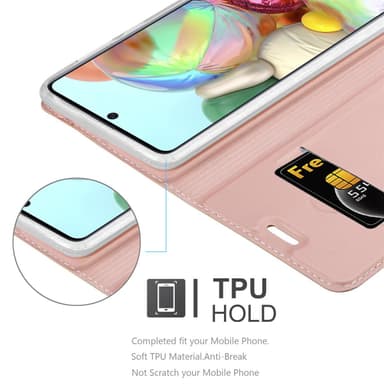 Samsung Galaxy A71 5G Fodral Skal Case (Rosa)