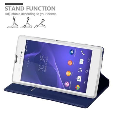 Sony Xperia T3 Fodral Skal Case (Blå)