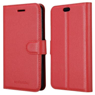 Oppo FIND X Plånboksfodral Skal (Röd)