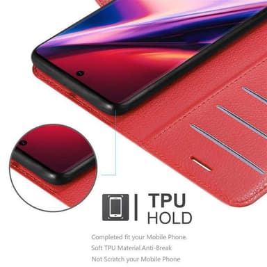 Samsung Galaxy NOTE 10 Plånboksfodral Skal (Röd)