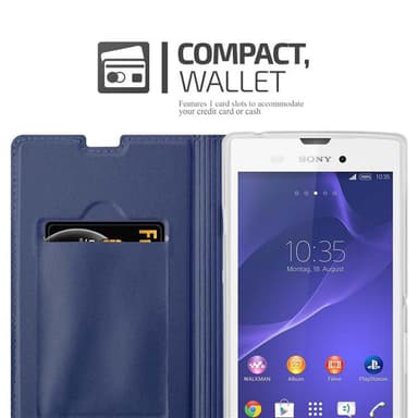 Sony Xperia T3 Fodral Skal Case (Blå)