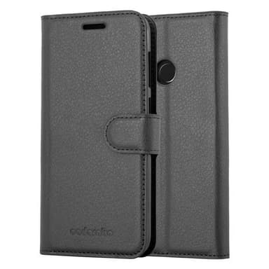 Huawei Enjoy 7 Plånboksfodral Skal (Svart)