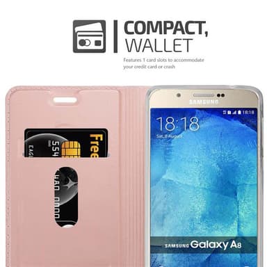 Samsung Galaxy A8 2015 Fodral Skal Case (Rosa)