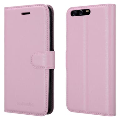 Huawei P10 Plånboksfodral Skal (Rosa)