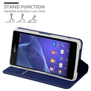 Sony Xperia Z1 COMPACT Fodral Skal Case (Blå)
