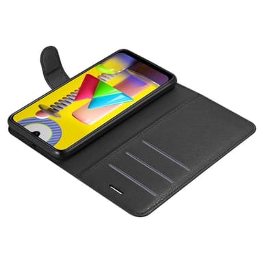Samsung Galaxy M31 Plånboksfodral Skal (Svart)
