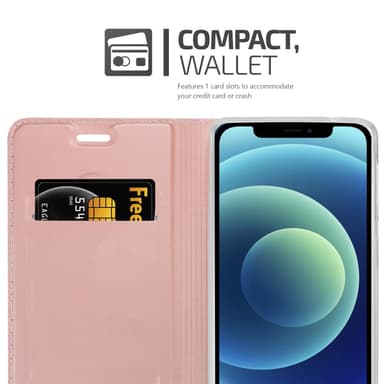 iPhone 12 MINI Fodral Skal Case (Rosa)