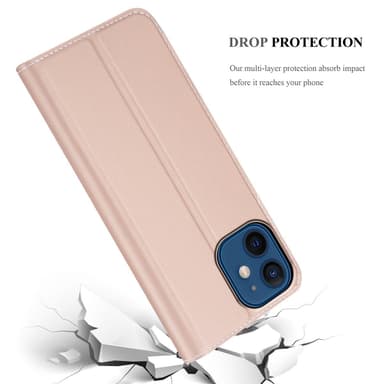iPhone 12 MINI Fodral Skal Case (Rosa)