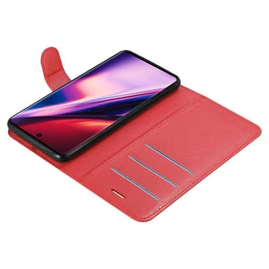 Samsung Galaxy NOTE 10 Plånboksfodral Skal (Röd)