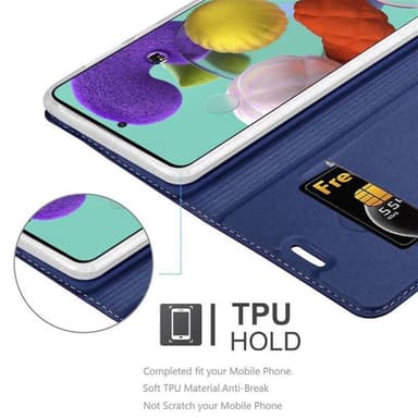 Samsung Galaxy A51 4G / M40s Fodral Skal Case (Blå)