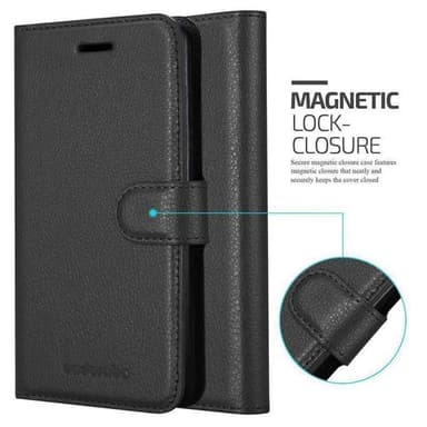 Huawei P30 LITE Plånboksfodral Skal (Svart)