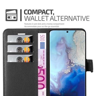 Samsung Galaxy S20 Plånboksfodral Skal (Svart)