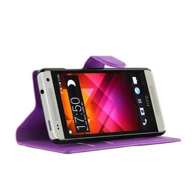HTC ONE M4 MINI Plånboksfodral Skal (Lila)