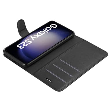 Samsung Galaxy S23 Plånboksfodral Skal (Svart)