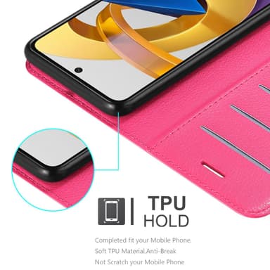 Xiaomi POCO M4 PRO 5G Plånboksfodral Skal (Rosa)