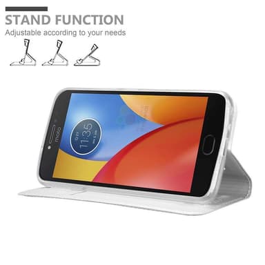 Motorola MOTO E4 Fodral Skal Case (Silver)