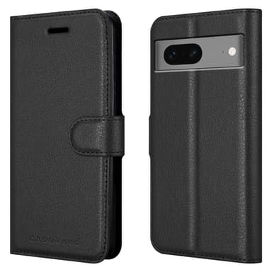 Google PIXEL 7 Plånboksfodral Skal (Svart)