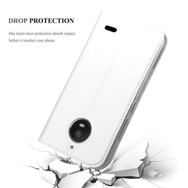 Motorola MOTO E4 Fodral Skal Case (Silver)