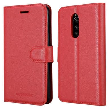 Sony Xperia 1 / Xperia XZ4 Plånboksfodral Skal (Röd)