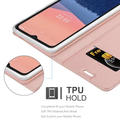 Nokia C21 Fodral Skal Case (Rosa)
