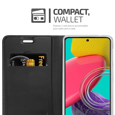 Samsung Galaxy M53 5G Fodral Skal Case (Svart)
