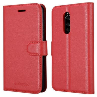 Sony Xperia 1 / Xperia XZ4 Plånboksfodral Skal (Röd)