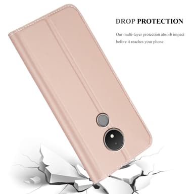 Nokia C21 Fodral Skal Case (Rosa)
