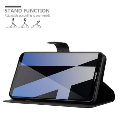 Huawei MATE 10 PRO Plånboksfodral Skal (Svart)